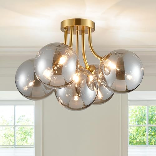 modern Bubble 5-Light Ceiling Light Fixture