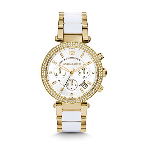 Michael kors women s parker white watch mk6119