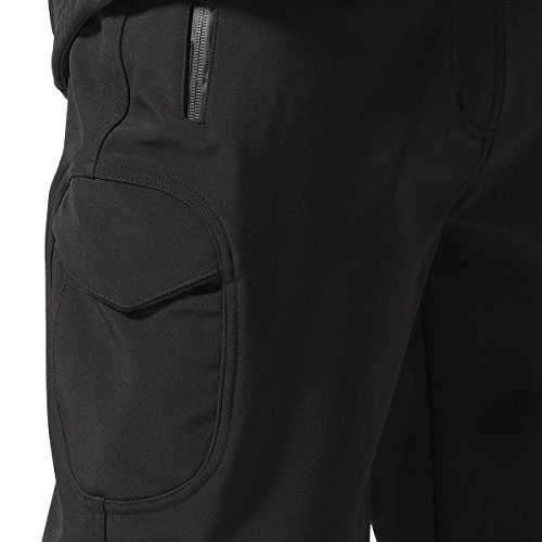 image for FREE SOLDIER Men's Outdoor Water Repellent Windproof Softshell Fleece 