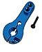 Apex RC Products Blue Aluminum Clamping Servo Horn 24T Hitec 8002