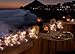 Qualizzi Starry Lights 60 Feet Xx-Long / 360 LEDs with Remote Control Dimmer. Warm White Lights on Copper Wire String. Fading Fairy Effects. White 110/220v Pw Adaptor