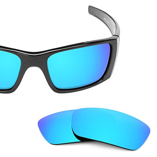 Revant Polarized Replacement Lenses for Oakley Fuel CellIce Blue MirrorShield