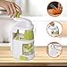 Spiralizer Vegetable Slicer, HuTools Zucchini Spaghetti Maker, Built-in 4-in-1 Blades Zoodle Maker, Veggie Spiralizer with Strong Suction Cup, Zoodler Spiralizer with Cleaning Brush