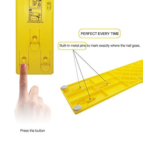 Picture Hanger, Picture hanging Tool, Frame Hanging Tool for Marking Position and Measuring the Suspension and Horizontal Wall of the Roof - Thumbnail 3