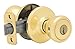 Kwikset 400T 3 CP Security Tylo Entry Knob, Polished Brass