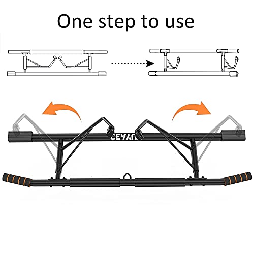 CEAYUN Pull up Bar for Doorway, Portable Pullup Chin up Bar Home, No
