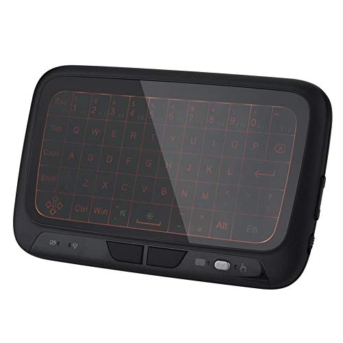 Ciglow Mini Wireless Touch Screen Keyboard 2.4G Backlit Keyboard for PC, Tablet, HTPC, IPTV, Internet TV, Smart TV, for Google TV, Android TV