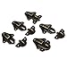 5 Pcs Hardware Jewelry Wood Box Case Latch Hasp Sets Bronze Tone