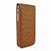 Piel Frama 682 Tan Ostrich Magnetic Leather Case for Apple iPhone 6 / 6S