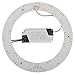 Ledytech 15w 5730 SMD Led Panel Ceiling Light Fixtures Circle Annular Round Replacement Board Bulb 3500K 1-Pack (Warmwhite 3000-3500k)
