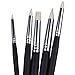 NUOLUX Soft Clay Color Shaper Tips Sculpting Painting Tools - 9pcs (Black)