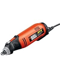 Black & Decker RTX-6 torno de 2 amperios y 3 velocidades con 27 accesorios y 2 prensas con resortes