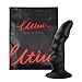 Liquid Silicone Dildo with Suction Cup for Hands-free Play,UTIMI Realistic Snake Head Dong Animal Dildo Black,1 Water-Based Lube,7.1 Inch
