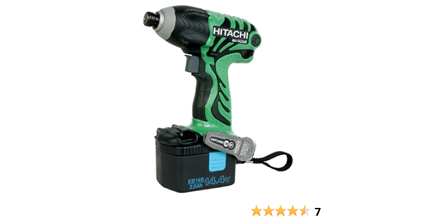 Amazon.com: Hitachi WH14DMR 14.4-volt Ni-Cad Taladro Atornillador de  impacto : Herramientas y Mejoras del Hogar