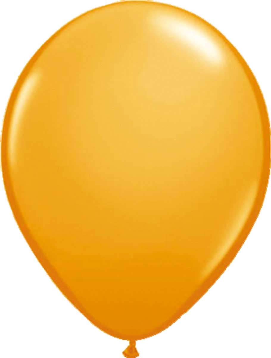Folat - Orange Color Latex Balloons - 12In / 30cm - 100 pieces