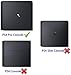eXtremeRate Gray Waterproof Dust Guard Cover for Playstation 4 PS4 Pro Console Personalized Designthumb 1
