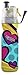 O2COOL Misting Insulated Water Bottle, Mist 'N Sip Hearts from Color Series by, 20 oz