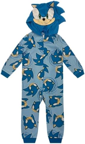 boys' sonic the hedgehog snowboard blanket sleeper union suit Amazon.com: Sonic The Hedgehog Boys Pajama Onesie Hooded Zip Front Blanket  Sleeper for Kids, Blue, 8 : Clothing, Shoes & Jewelry