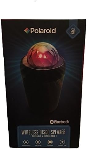 polaroid wireless disco bluetooth speaker