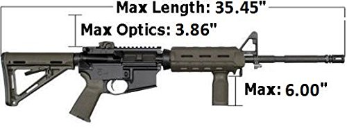 Case Club Pre-Cut AR15 Waterproof Rifle Case with Silica Gel & Accessory Box - Thumbnail 4