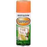 Rust-Oleum 1954830 1954-830 Spray Paint, 11-Ounce, Fluorescent Orange