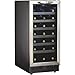 Danby DWC1534BLS 3.7 Cu. Ft. 34-Bottle Silhouette Wine Cooler - Black/Stainless