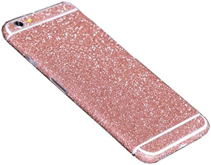 iPhone 7 case ,Gravydeals Luxury Bling Sticker Decal Glitter Front &amp; Back Scratch Resistant Super-thin Tough Skin for Apple iPhone 7 (4.7 Inch) Pink Film