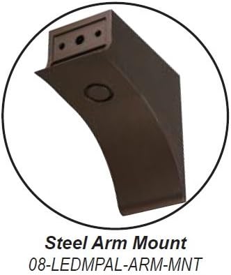 Cost Less Lighting Steel Arm Mount Multi-Purpose for LED Flood And Area Light Fixture