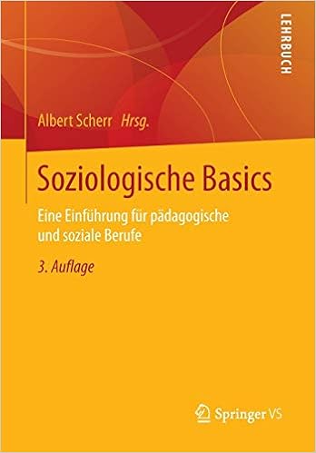Soziologische Basics Eine Einfuhrung Fur Padagogische Und Soziale Berufe Amazon De Scherr Albert Bucher