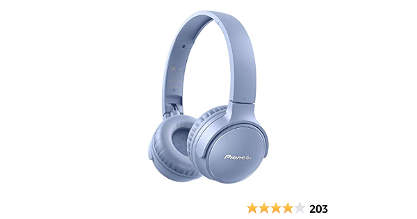 Pioneer S3 Wireless On-Ear Bluetooth 5.0 Headphones (Foldable 25 Hour  Battery, Quick Charge, Hands-Free Function, Volume Control) – Blue :  Amazon.com.au: Electronics
