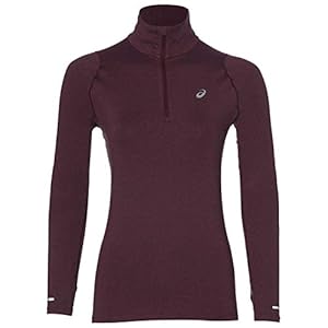 ASICS dames loopshirt Thermpolis LS 1/2 Zip 2012A687