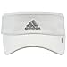 adidas Women's Adizero II Visor, White/Light Onix, One Size