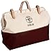 Klein Tools 5105-20 High-Bottom Canvas Tool Bag, 20-Inch,White/Tan