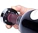 Ozeri Nouveaux II Electric Wine Opener in Black, with Foil Cutter, Wine Pourer and Stopper