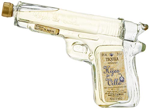 Hijos de Villa Tequila Reposado Pistolen-Flasche (1 x 0.2 l) – Bild 3