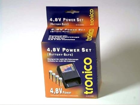 Akku Schnell-Ladeger?t f?r RC-Autos+ 4 NiCd Akkus