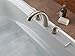 Delta Faucet Roman Tub Faucet - T5722-SS - Quality Bathroom Fixtures - Comes with Tub Faucet & Handles - Stainless (Valve Sold Separately)
