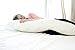 Deluxe Home Bamboo Body Pillow- Extra Plush Derived Rayon Hypoallergenic Down Alternative Premium Fiber Full Body Pregnancy/Maternity Pillows - by