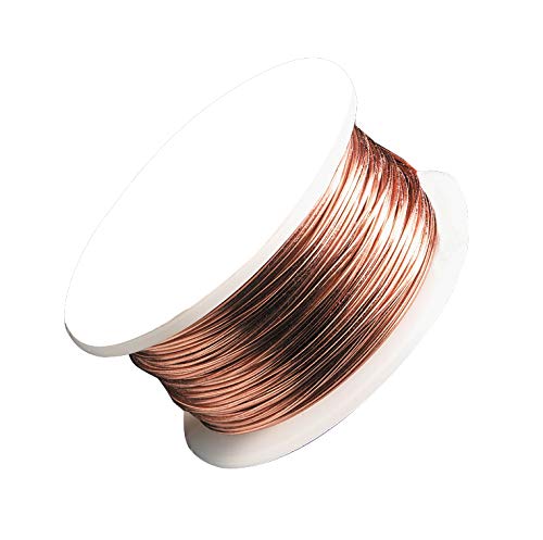 30 Gauge Bare Copper Artistic Wire Spool 50 Yards Jewelry Making Tool