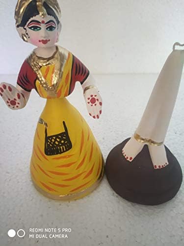 Traditional tanjore Dancing Dolls 11 inches