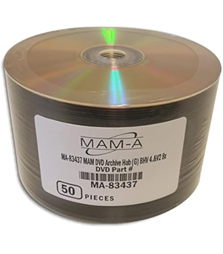 Amazon.com: 50-Pak MAM-A (Mitsui) Gold Inkjet Hub/Gold 8X