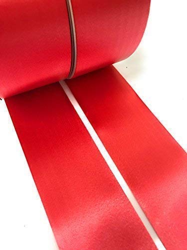 INERRA Ribbon - Pack of 2 Rolls - (200 Yards in Total) Florist Wedding Car and Craft Uses (Red)