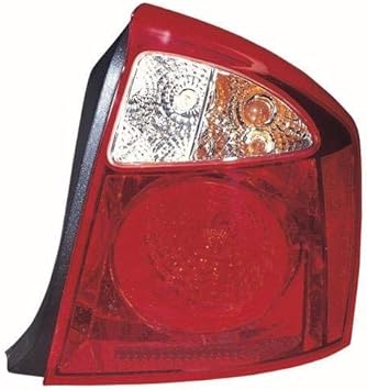 Amazon Com Go Parts For 2004 2006 Kia Spectra Rear Tail Light Lamp Assembly Lens Cover Right Passenger Side 4 Door Sedan 92402 2f020 Ki2801123 Replacement 2005 Automotive