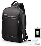 Mens Sling Laptop Backpack Slim Casual 