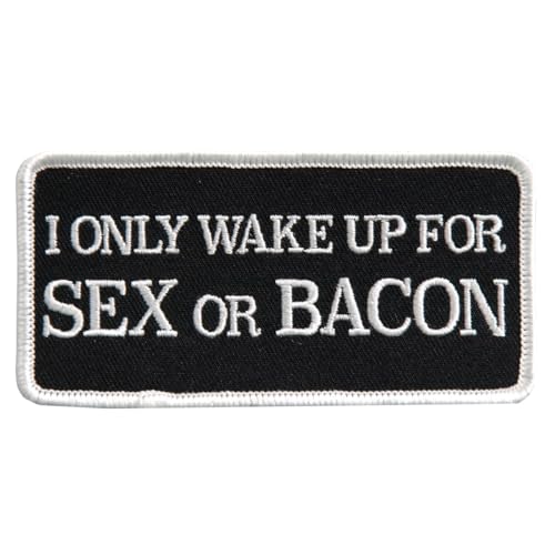 Milwaukee Leather Patch I ONLY Wake UP for Sex Multi 4W 2H - 4W X 2H