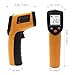 Infrared Thermometer, Temperature Gun, FlatLED Non-Contact Laser Infrared Thermometer (-58°F~716°F/-50°C~380°C) For Household Use Or Industrial Measurements Yellow