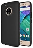 Moto G5 Plus Case, Diztronic Full Matte Slim-Fit Flexible TPU Case for Motorola Moto G5 Plus (5th Generation, 2017) - (Full Matte Black)