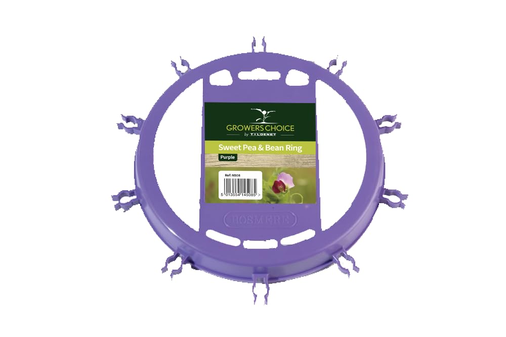 BOSMERE PRODUCTS N508 Sweet Pea and Bean Ring, Purple