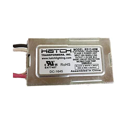 Hatch RS1260M Electrical Transformer, 12V/120V 60W Electronic - Thumbnail 2