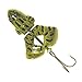 Rebel Lures Buzz'N Frog Topwater Buzzbait Fishing Lure, 2 1/2 Inch, 1/2 Ounce, Green Bullfrog